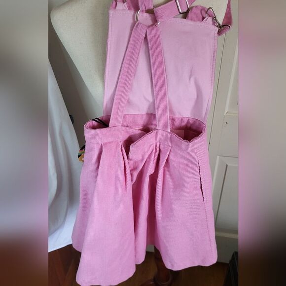 Dolls Kill Care Bear Pink Pinafore Corduroy New with Tag XS - Picture 4 of 16